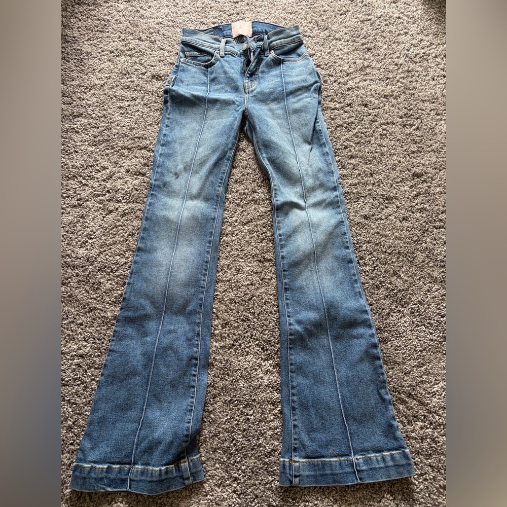 REVICE Light Blue Flare Jeans